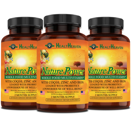 NATURE POWER - Whole Food Multivitamin [6 months Supply]